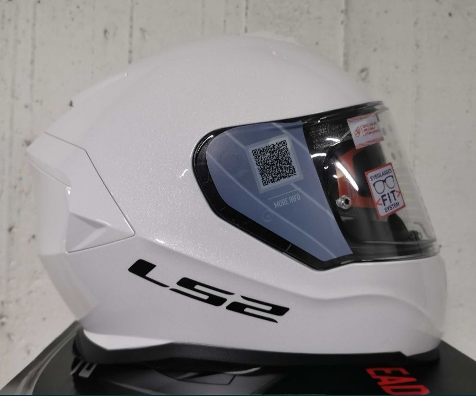 Capacete Integral LS2 FF 800 Storm Branco ( M )( NOVO )