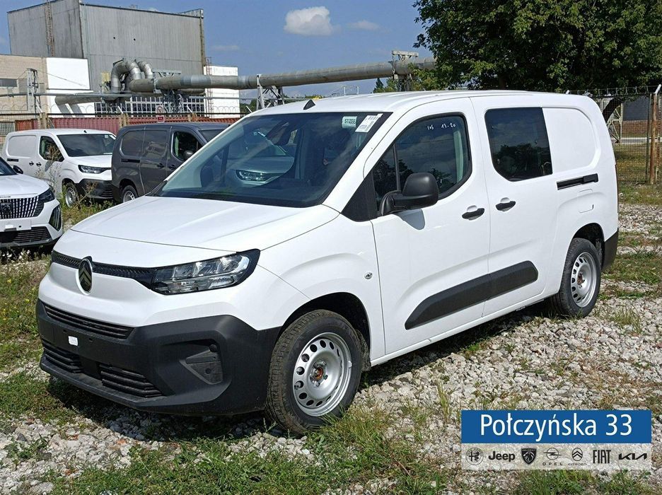 Citroën Berlingo  XL 5 os. 1.5 BlueHDI 100 KM S&S Van|Android Auto i CarPlay|