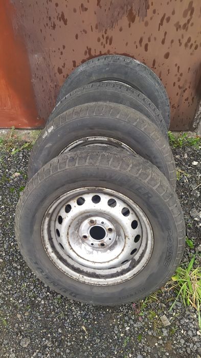 Koła , felgi stalowe opony zimowe 14" Berlingo, Partner