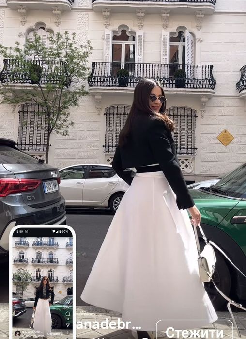 Трендова спідниця Zarа