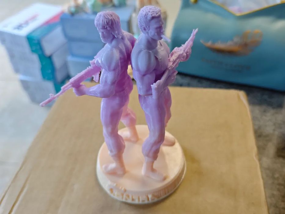 Figura de Personagem de Jogo Pós-Anos 80