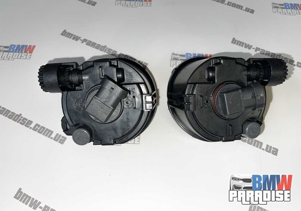 ЦЕНА ЗА ОБЕ! Противотуманки + LED лампочки под М-бампер BMW F10 Е92