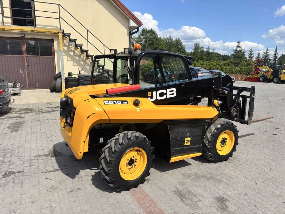 Mini ładowarka teleskopowa JCB 515.40 dużo osprzętu