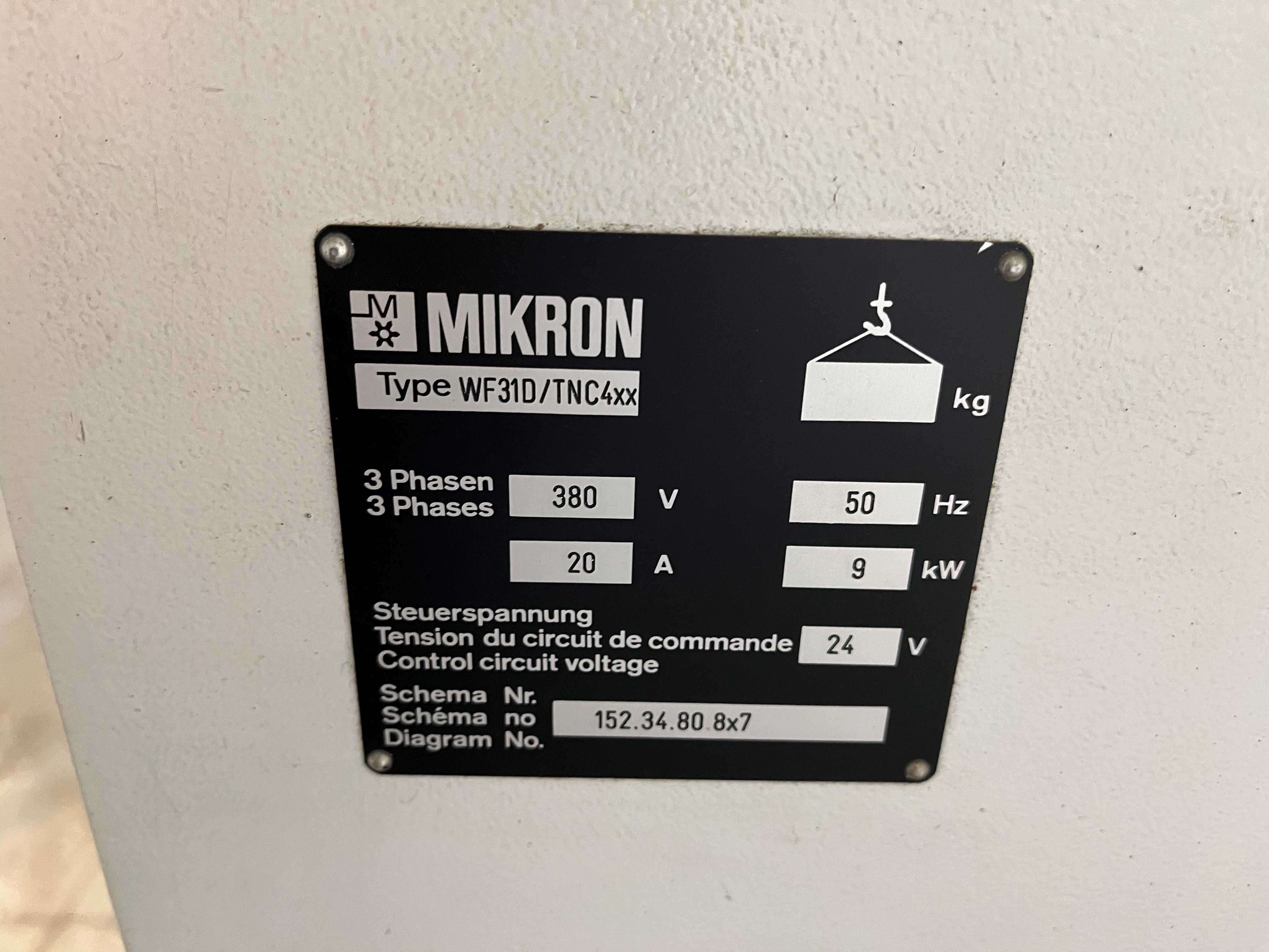 Frezarka narzędziowa CNC - MIKRON