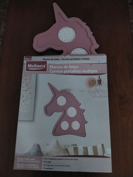 Quadro unicórnio para fotos