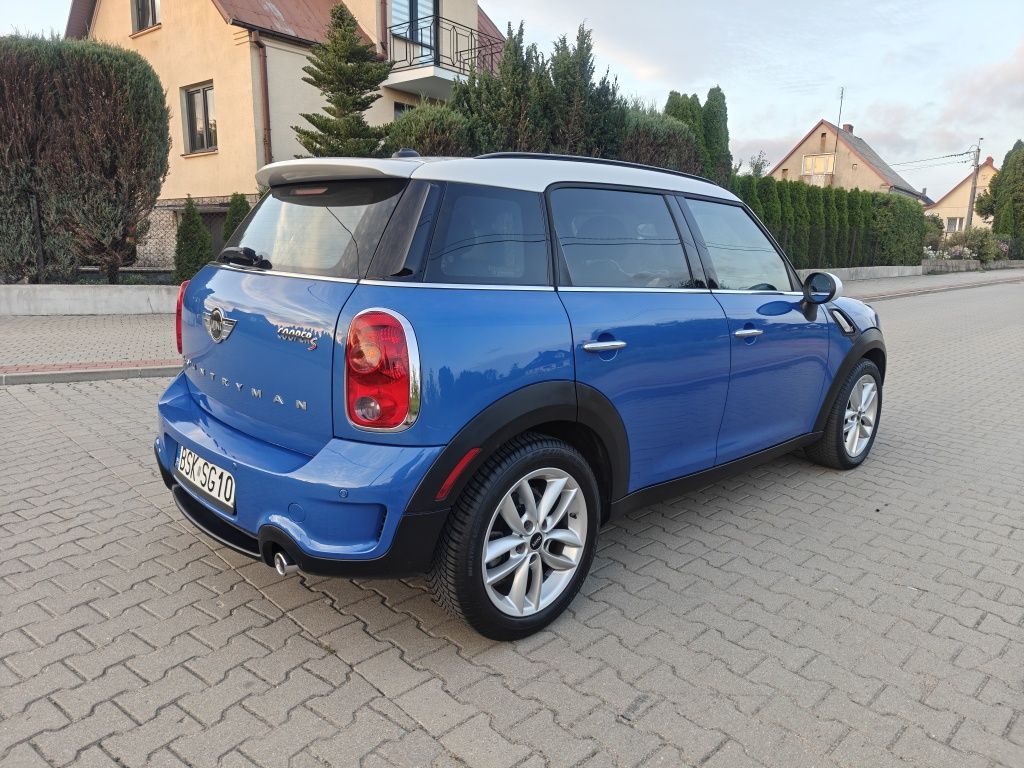 Mini Cooper S Countryman 184km Automat Piękny Kolor 118tys km