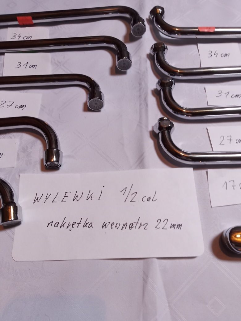 Wylewka do baterii  1/2 cal typu C i S