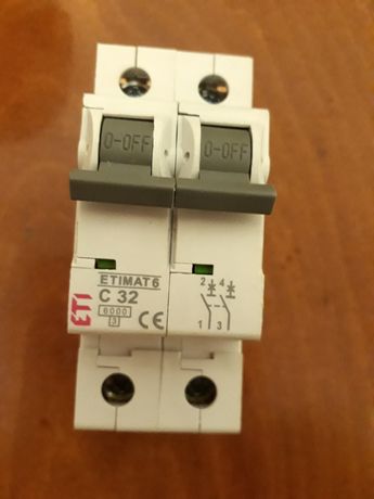 Автоматичний вимикач ETIMAT 6 2p C32