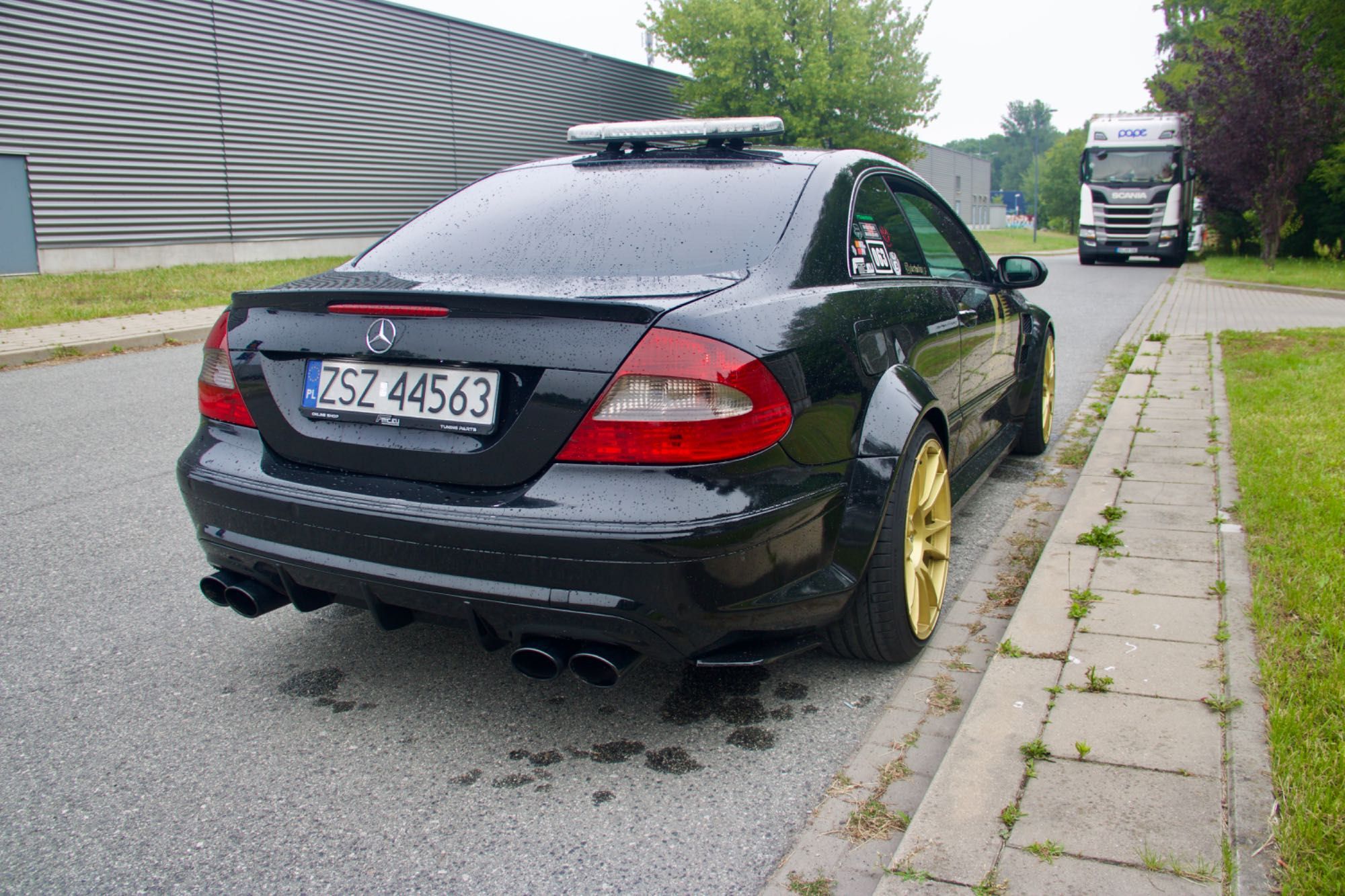 Mercedes CLK W209 body kit black series