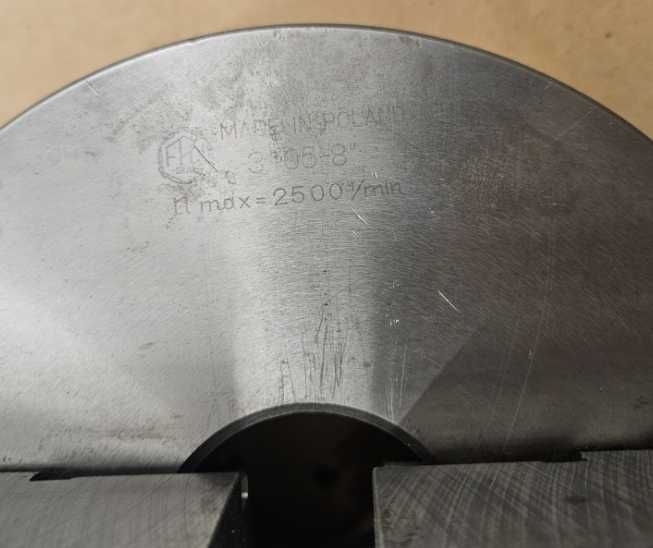Uchwyt tokarski samocentrujący 2-szczękowy 200 mm