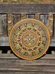 Em Pré-encomenda Portes Incluídos Mandala 40 cms Pintada à Mão