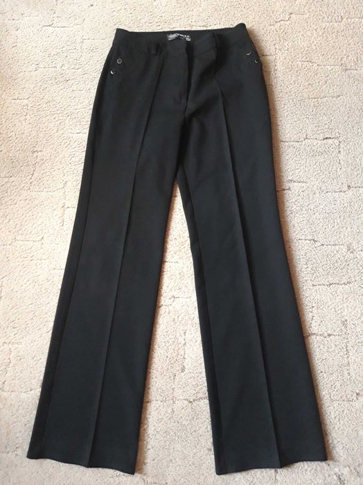 Классические женские черные брюки в хорошем состоянии, L