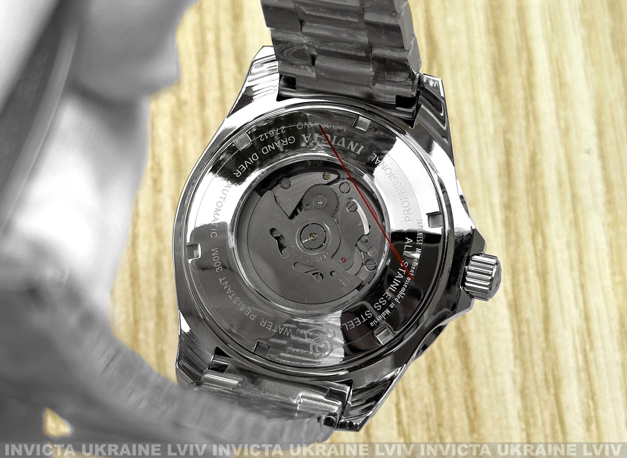 Часы Invicta 27612 Grand Diver Automatic Green Black 47 мм. 300 MT.