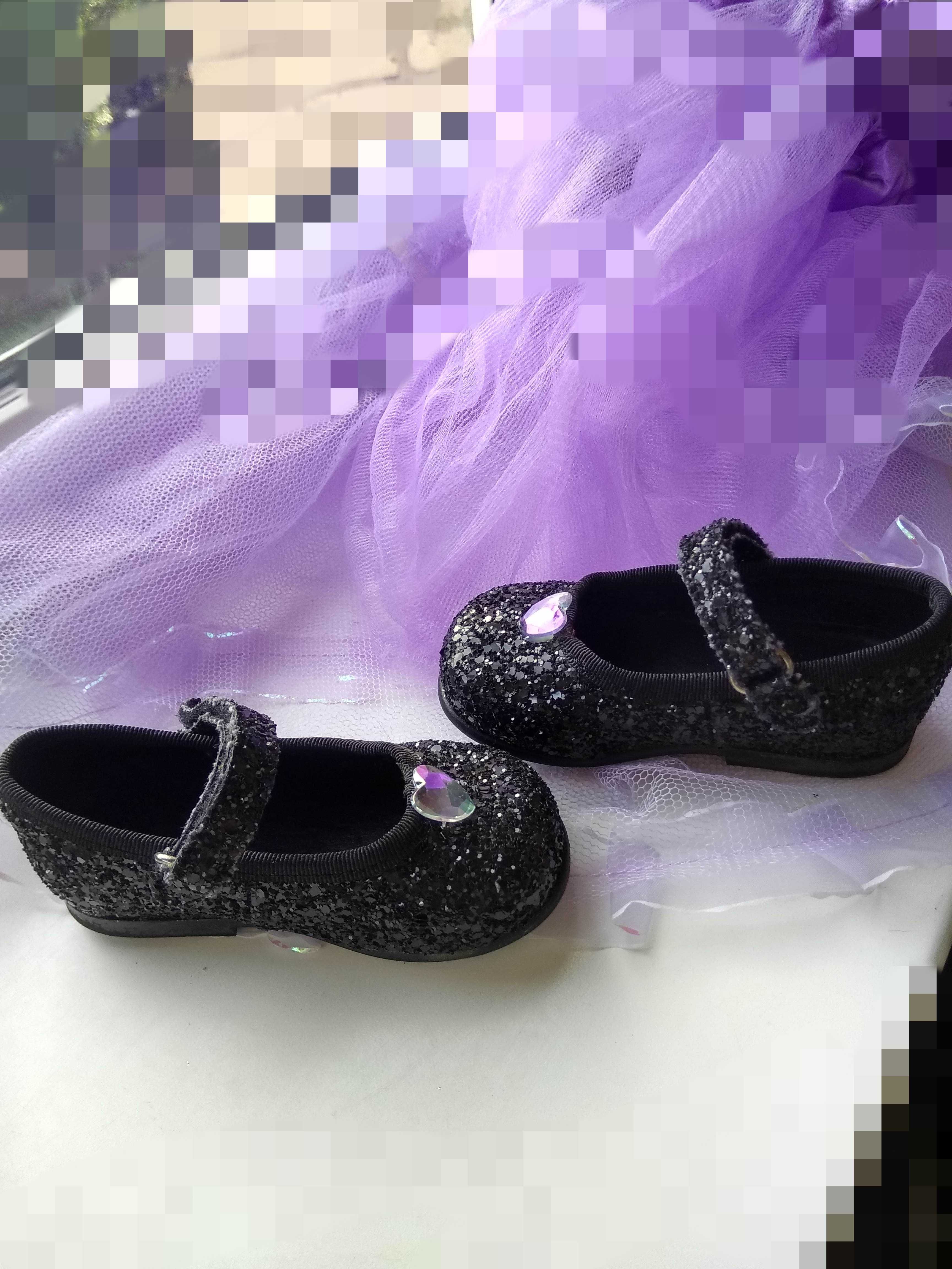 Нарядные блестящие туфельки на принцессу/детские туфли