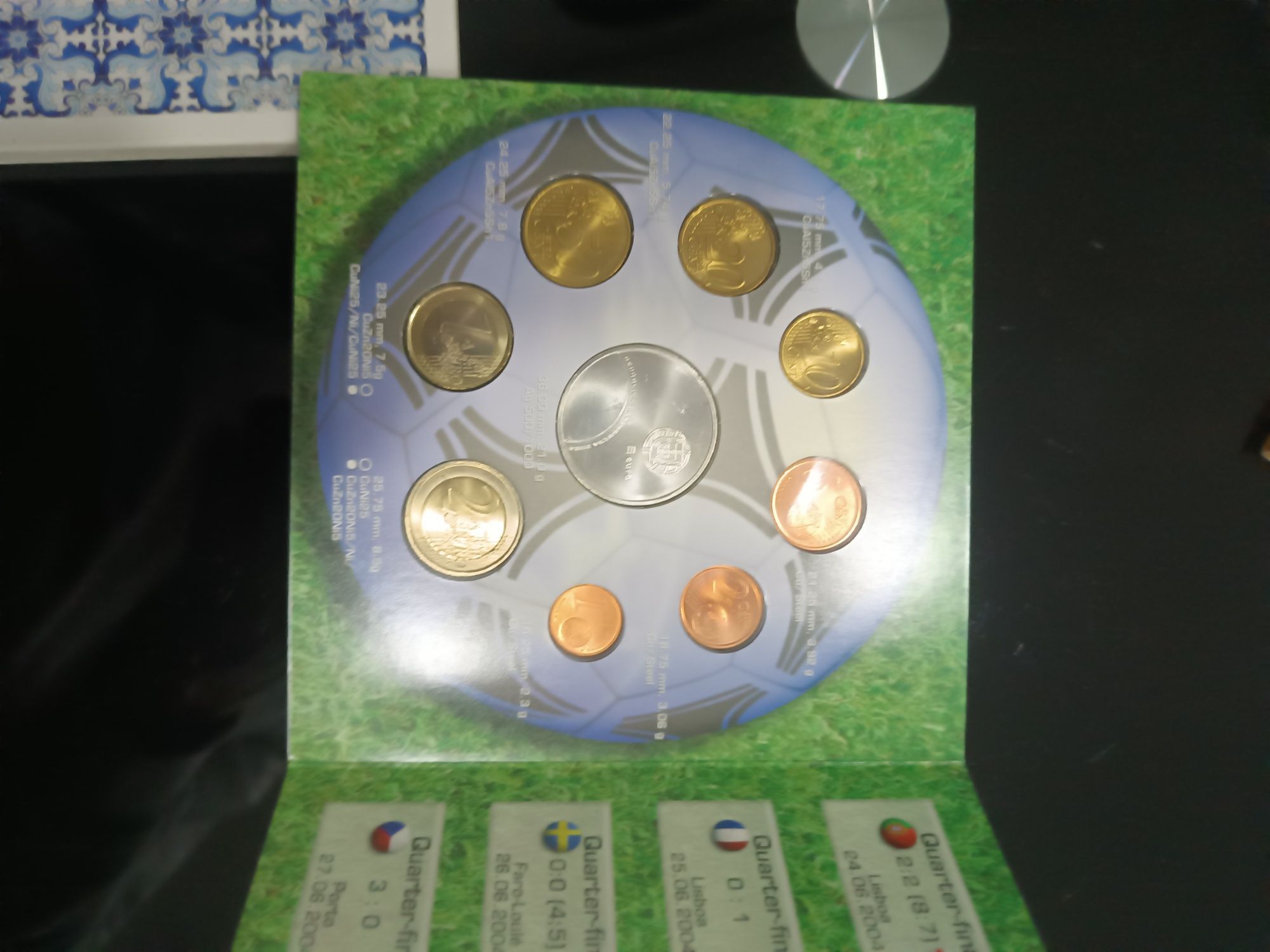 Set moedas de Portugal