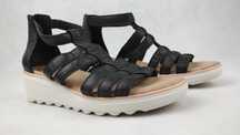 CLARKS Jillian Nina Buty Klapki Sandały Gladiatorki Skórzane Roz. 39