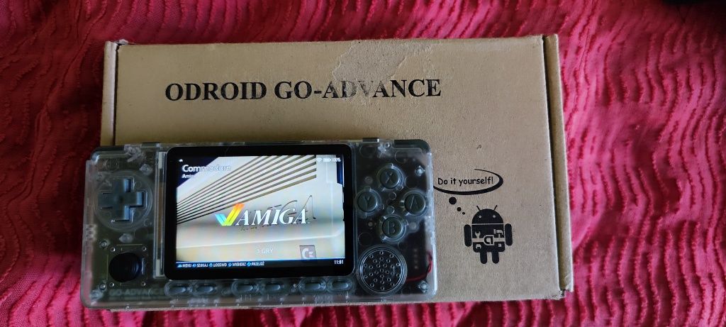 Odroid Go-advance Go Advance Black Edition 16 gb Batocera Konsola