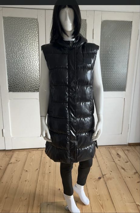 Guess Długa kamizelka z powłoką o lustrzanym efekcie, S