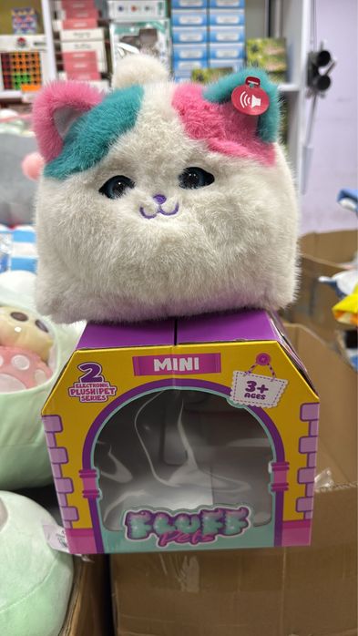 Інтерактивний котик/ розмовляючий котик/ пушистий милий котик/