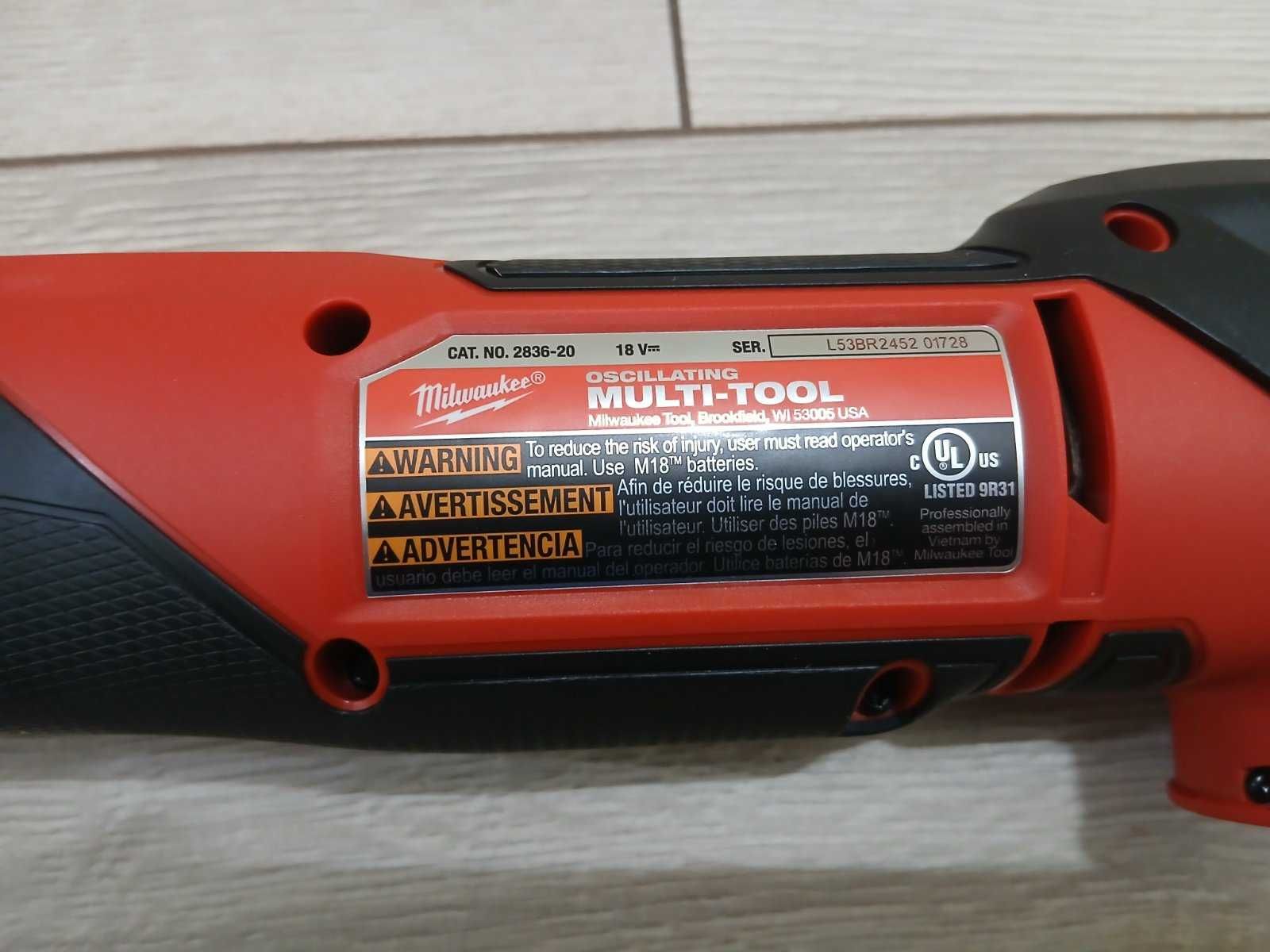 Milwaukee M18 2836-20 (FMT-0X) FUEL™ реноватор мультитул