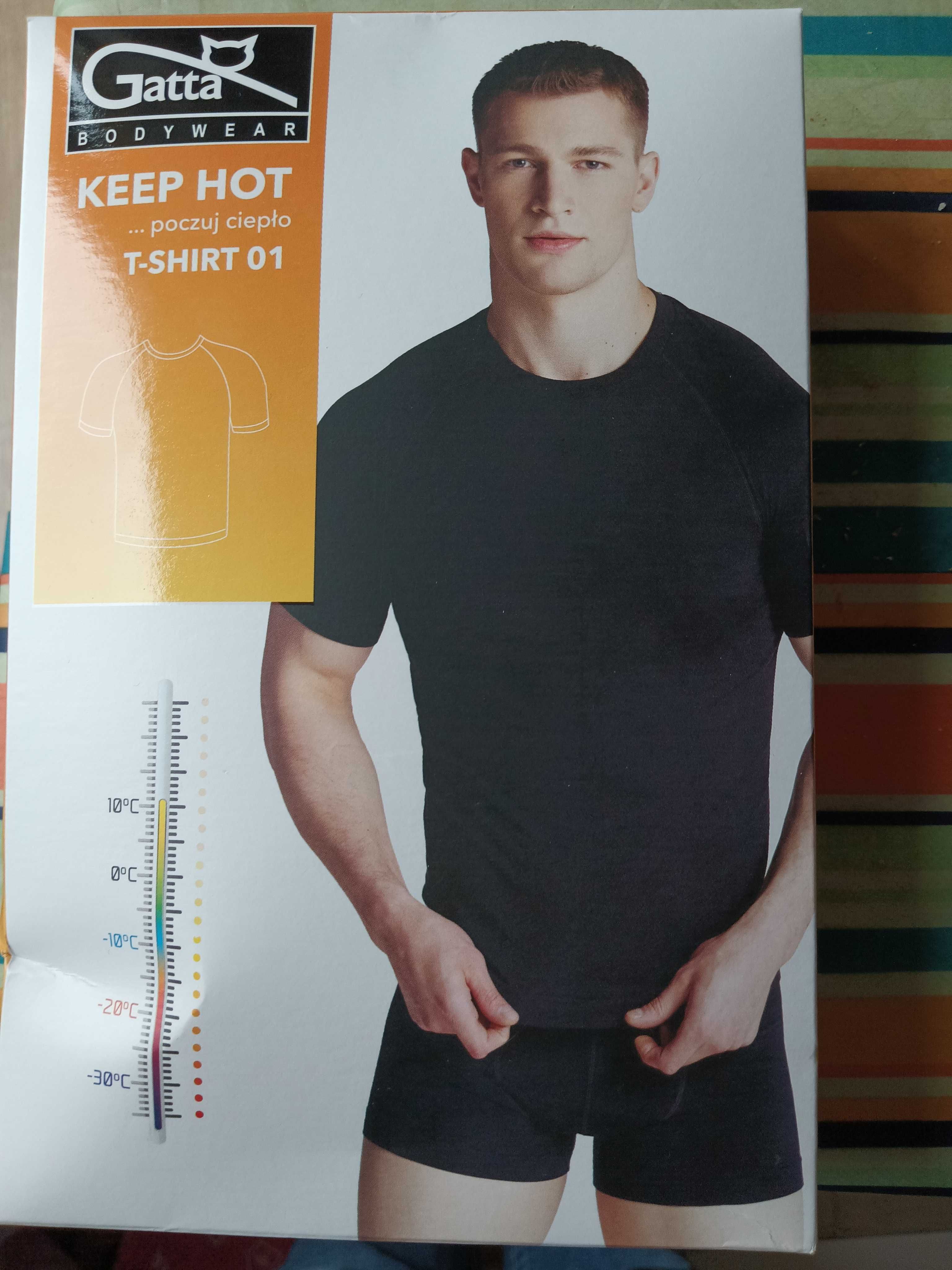 T-shirt 01 męski Gatta keep hot rozm. M