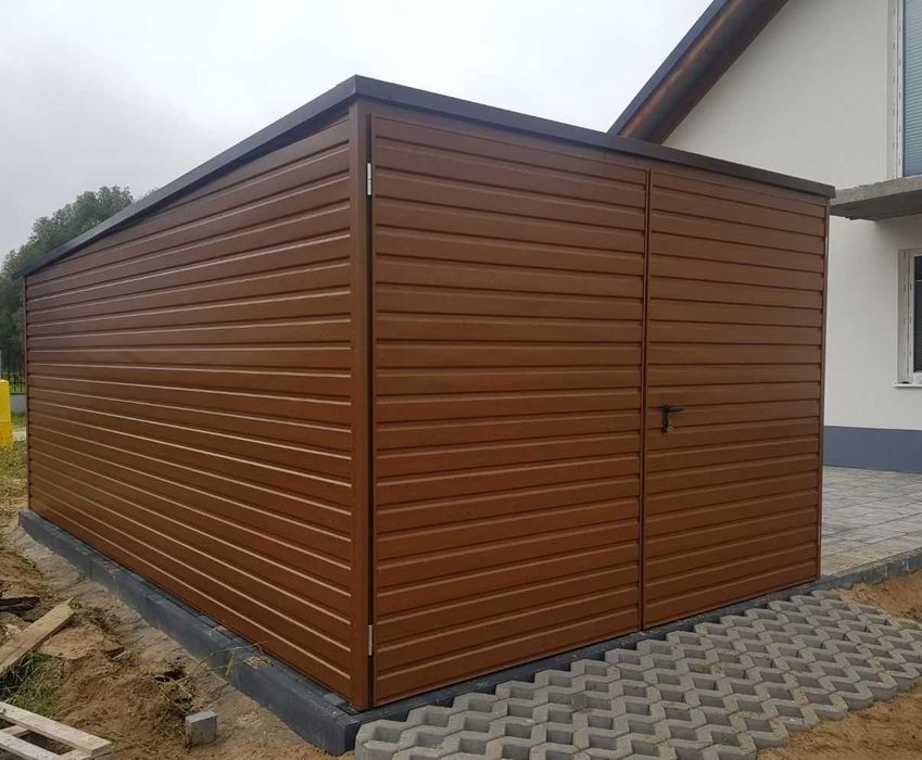 PREMIUM Schowek Blaszany Garaż 3x5