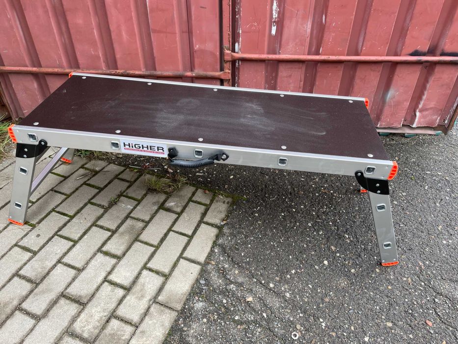 Podest roboczy aluminiowy pomost składany platforma HIGHER - 2,48m