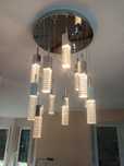 żyrandol lampa salon