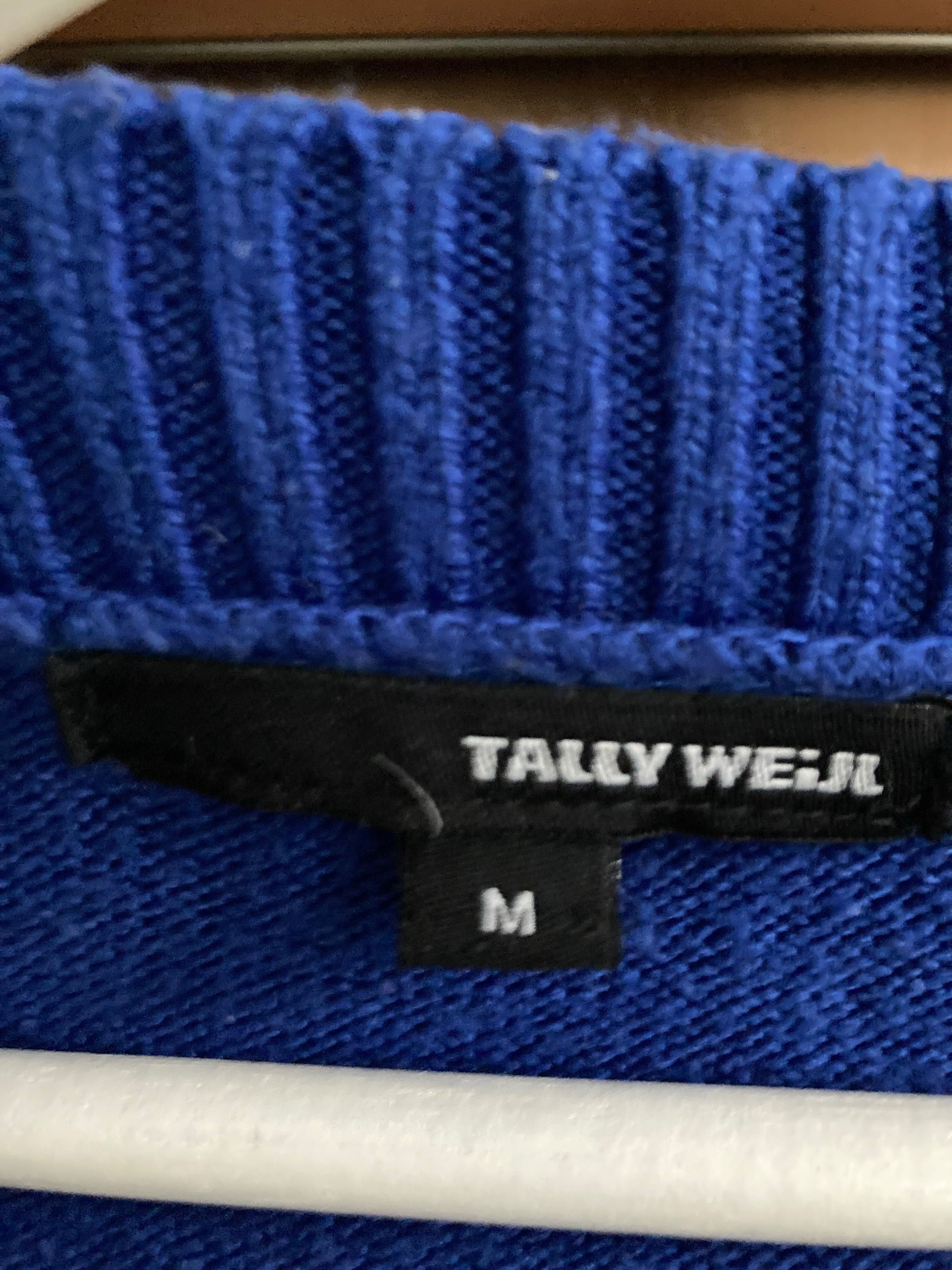 Tally Weijl M sweter niebieski intensywny granat