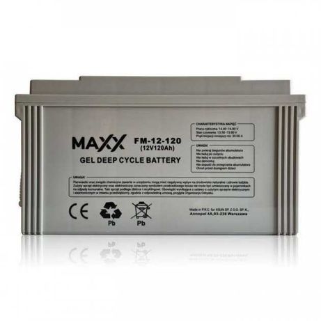 Гелевий акумулятор Maxx 12-FM-120