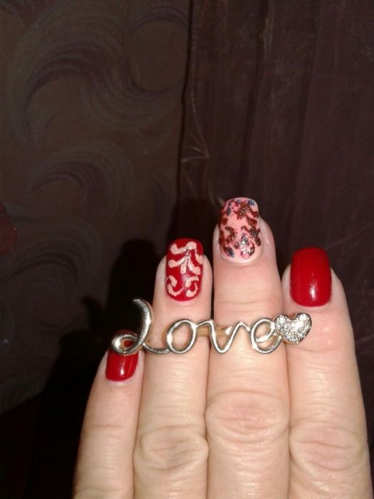 Недорого двойное кольцо Avon