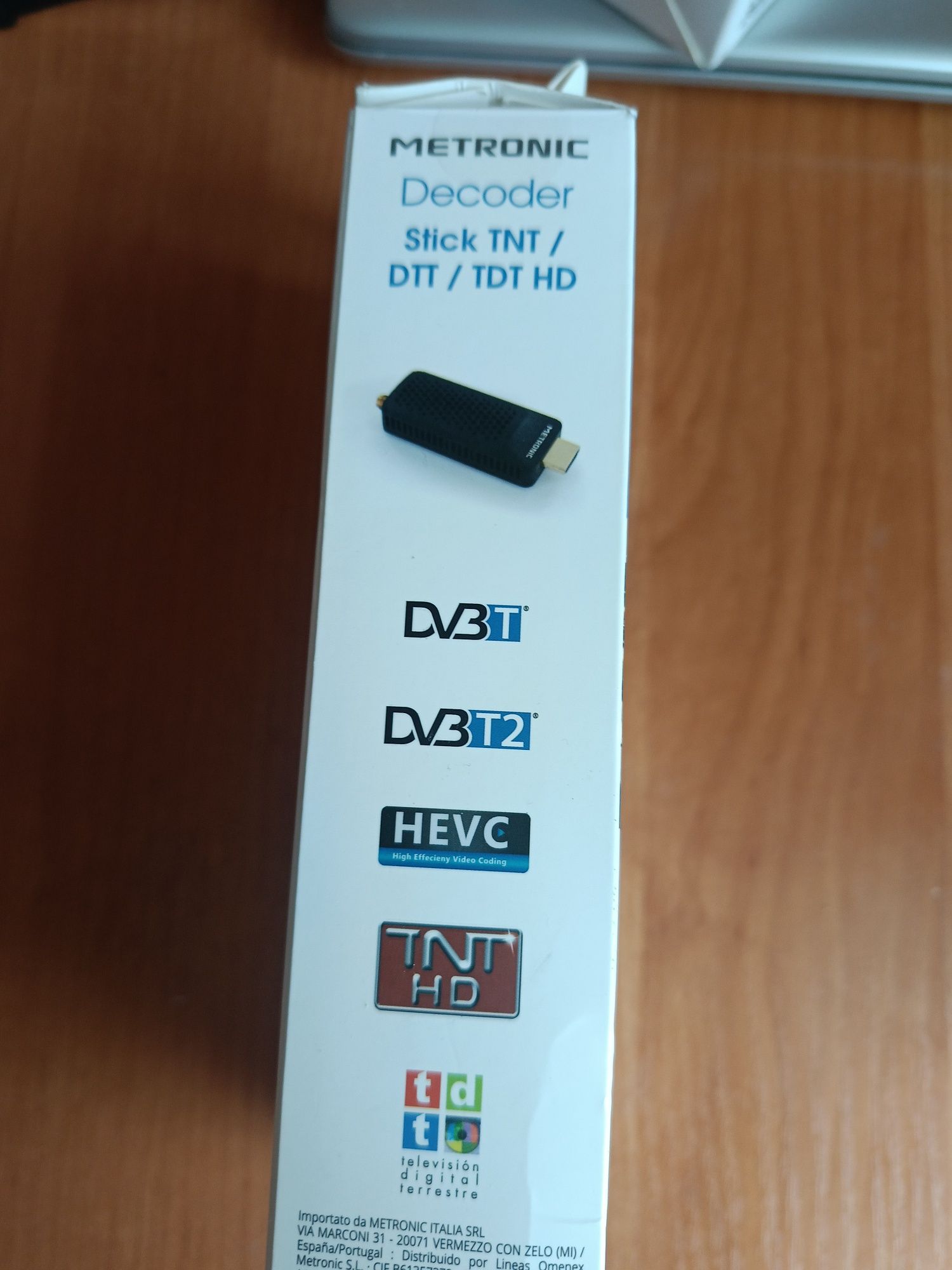 Dekoder Metronic Stick Tnt Dtt Tdt hd