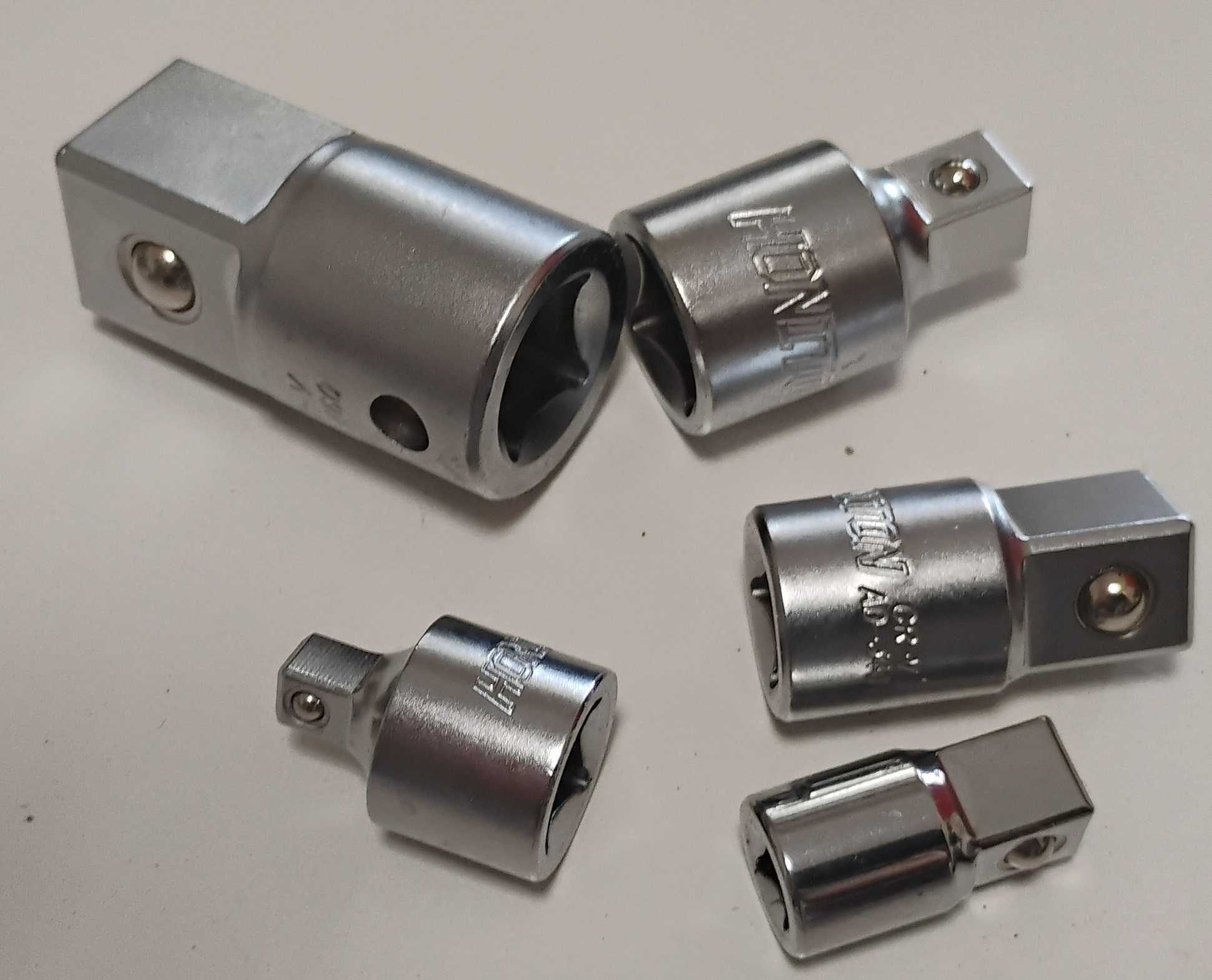 Redukcje przejście Honiton redukcja adapter 1/2 1/4 3/8 3/4"