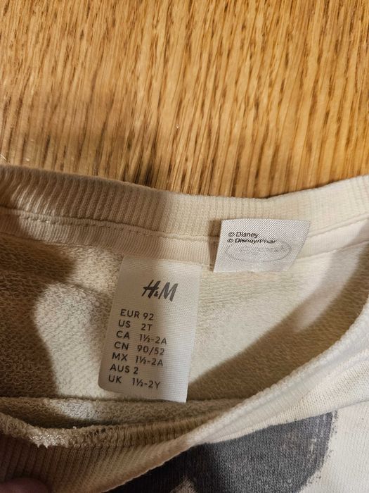 Zestaw komplet dres z h&m z myszka minnie