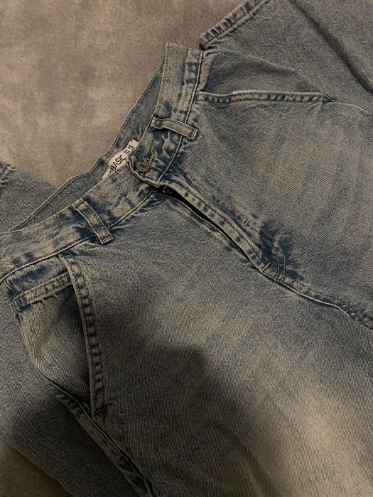 Джинси baggy блакитні