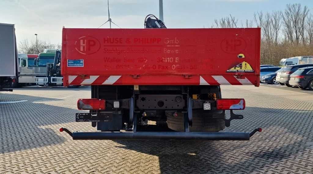 Бортовий MAN TGS 26.440 6x2 кузов 7,31м/2,47/0,54 кран ATLAS 135.2E-A2