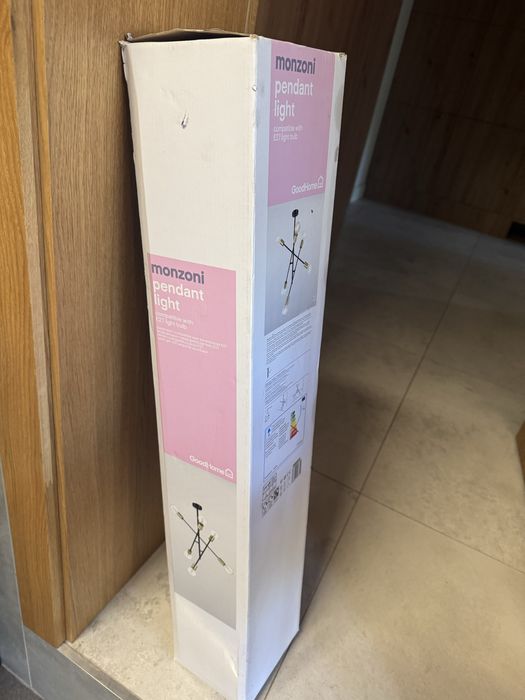 NOWA Lampa wisząca GoodHome Monzoni 6-punktowa
