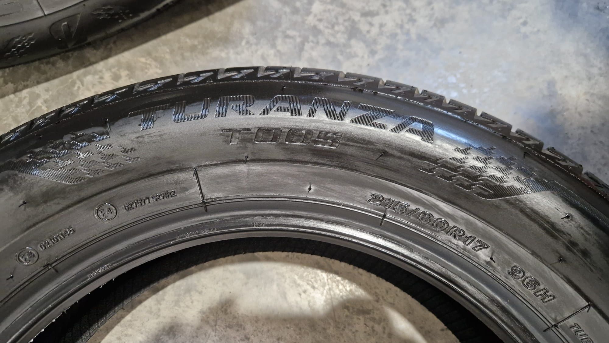 Opony Bridgestone Turanza  T005 OKAZJA!!!