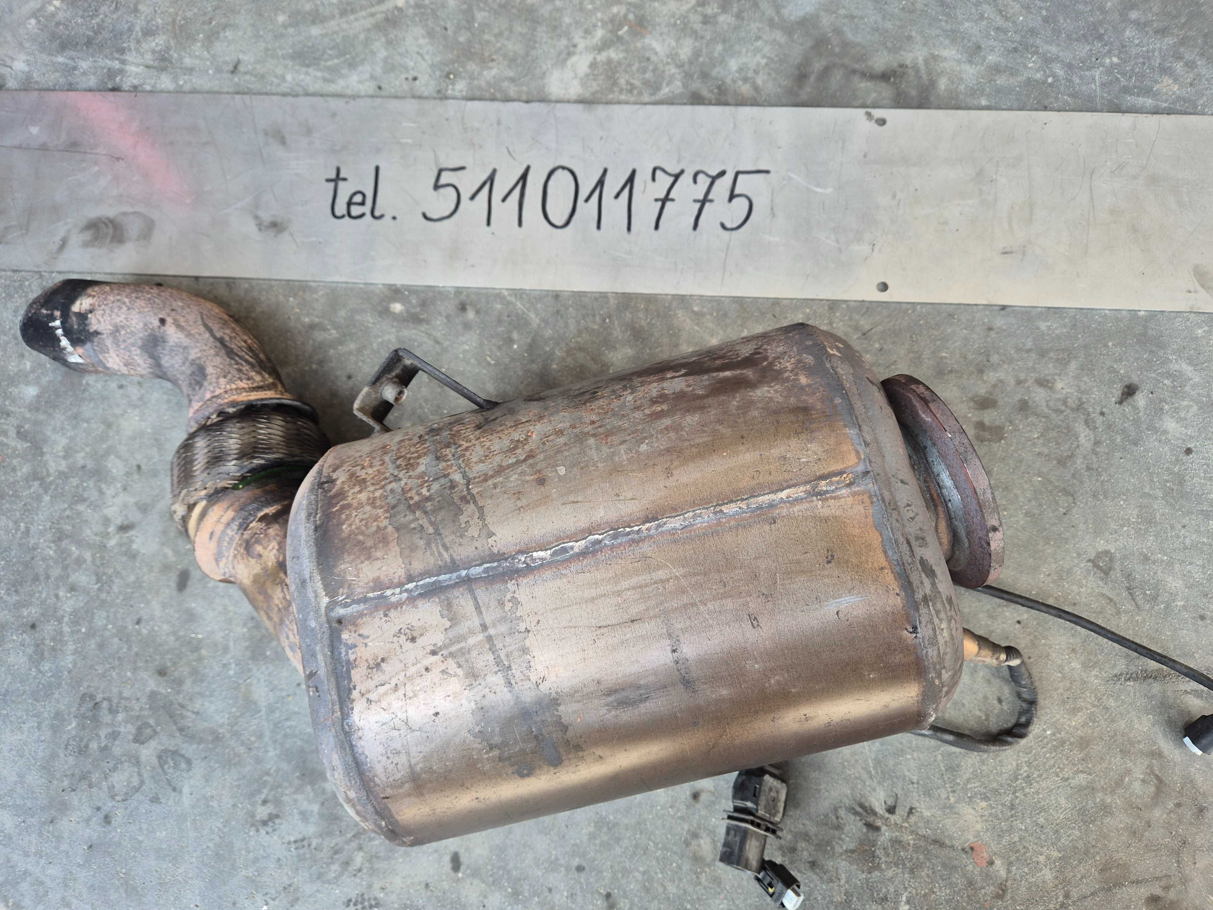 Katalizator DPF BMW E60 E61 530XD automat 3.0d M57N 231KM 235KM