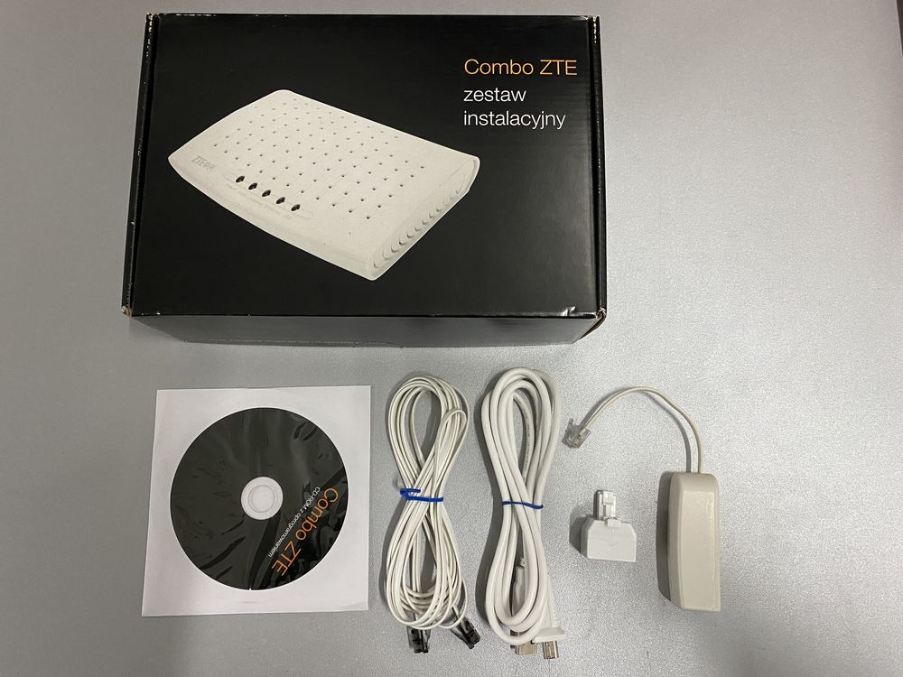 Modem ZTE Combo zestaw instalacyjny