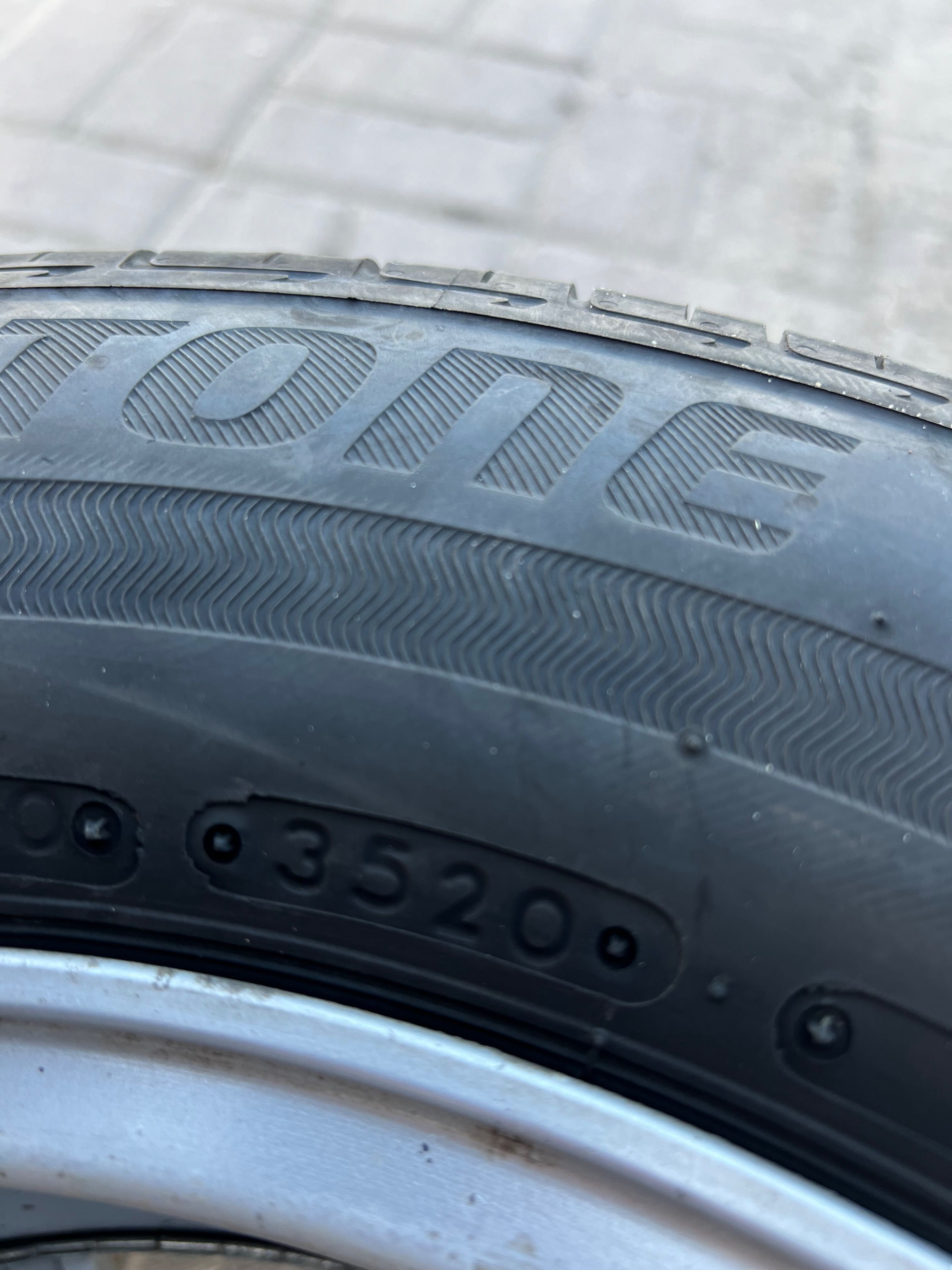 Felgi r15 z oponami letnimi Bridgestone 195/65/r15