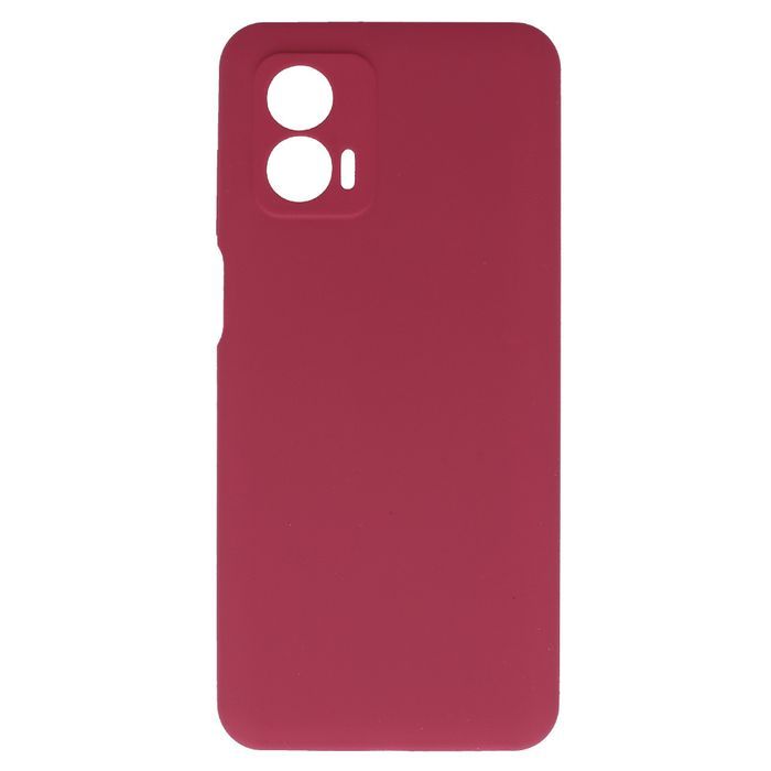 Silicone Lite Case Do Motorola Moto G73 Bordowy