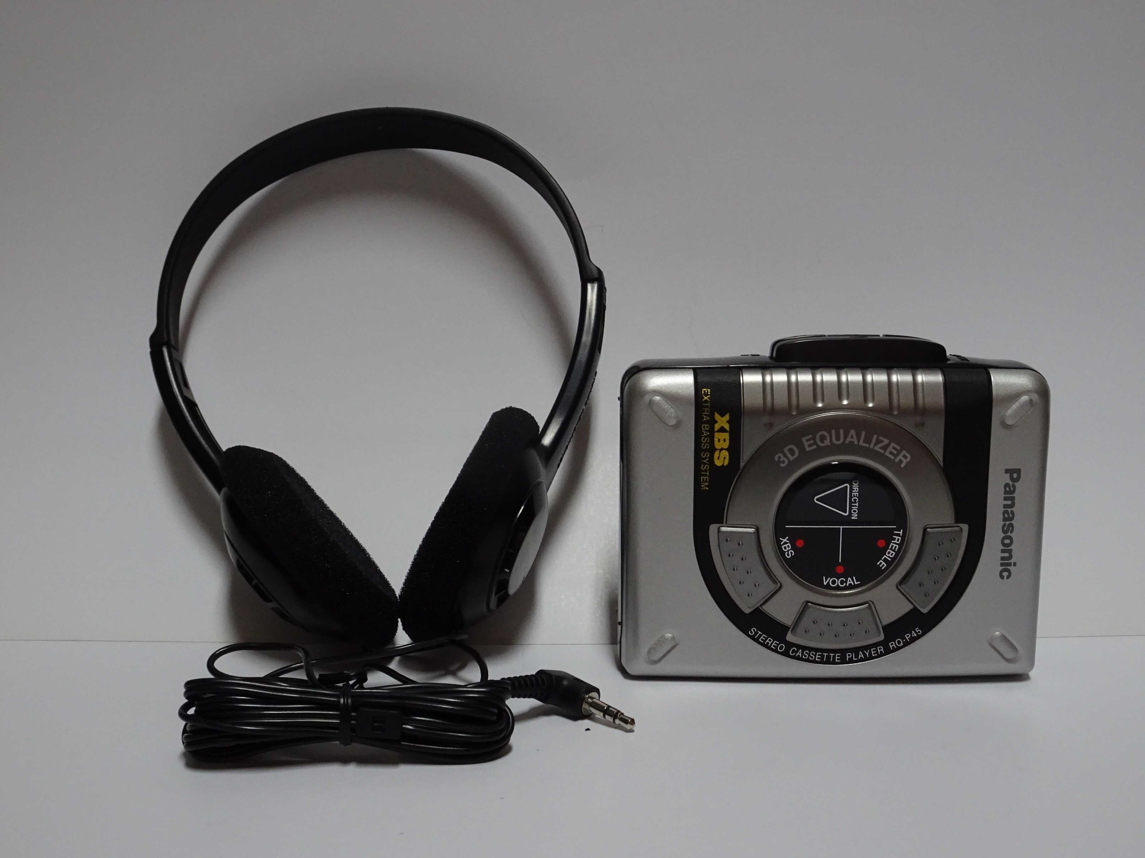 NOWY Walkman PANASONIC RQ-P45(BK/SR) Odtwarzacz Kasetowy Rok 1997 -HIT