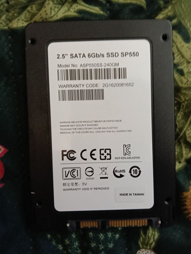 Dysk SSD 2,5' Adata SP550 240GB
