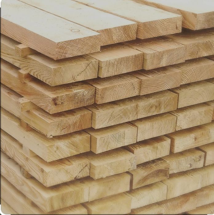 Доска соснова обрізна та не обрізна