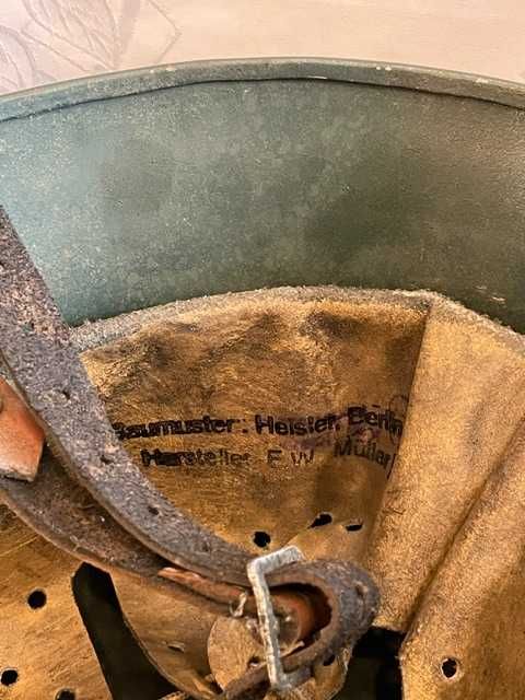 Oryginalny hełm niemiecki Stahlhelm – II wojna światowa