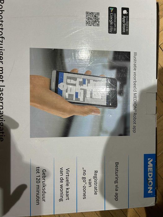 Robot sprzątający Medion MD 18861 z laserową nawigacją