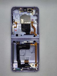 Дисплей Samsung Galaxy Z Flip 4 F721 сенсор рама тач б/у  Purple ориг