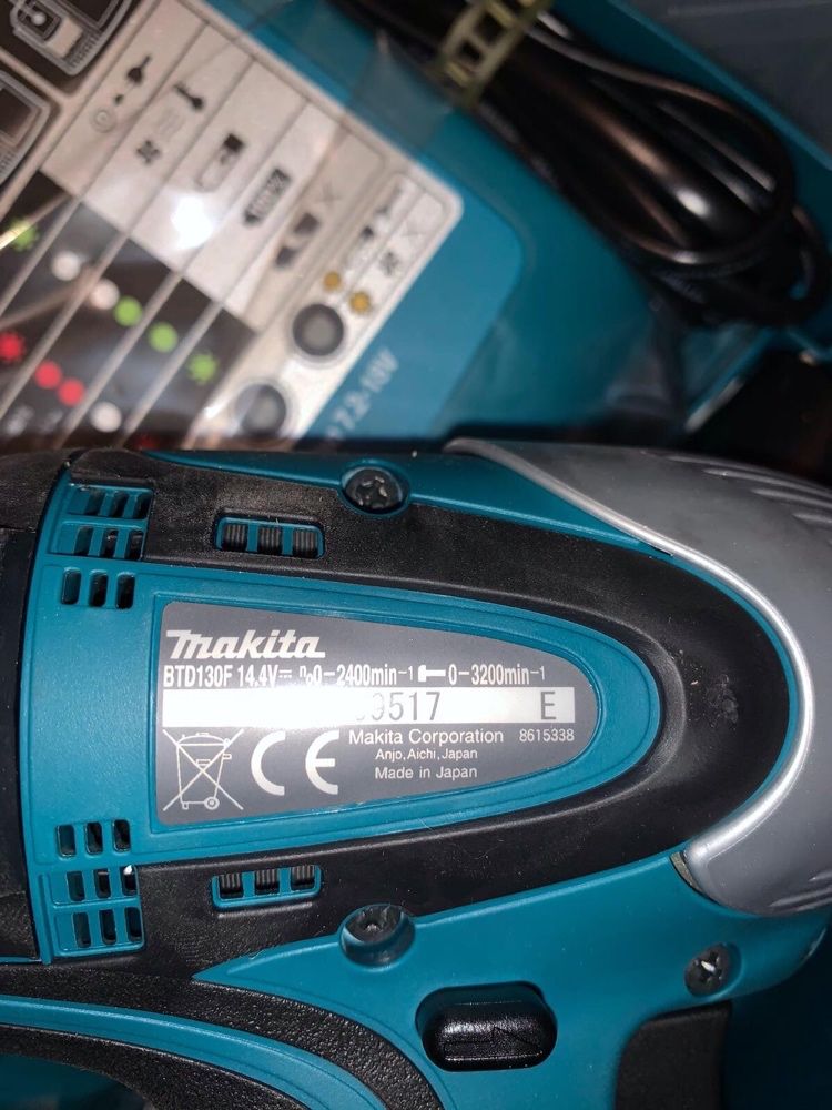 Шуруповёрт ударный Makita BTD130fre