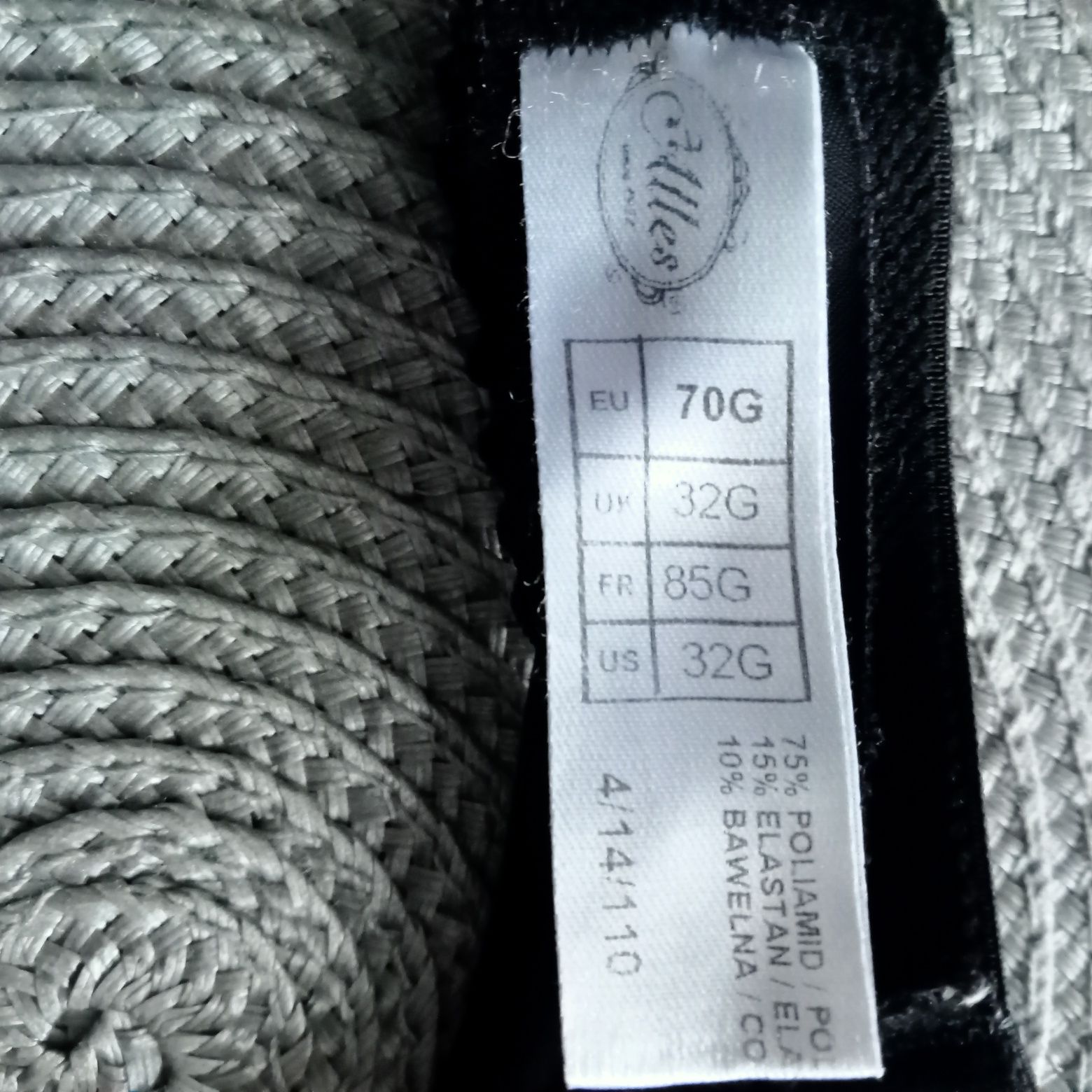 Biustonosz miękki do karmienia Alles 70G